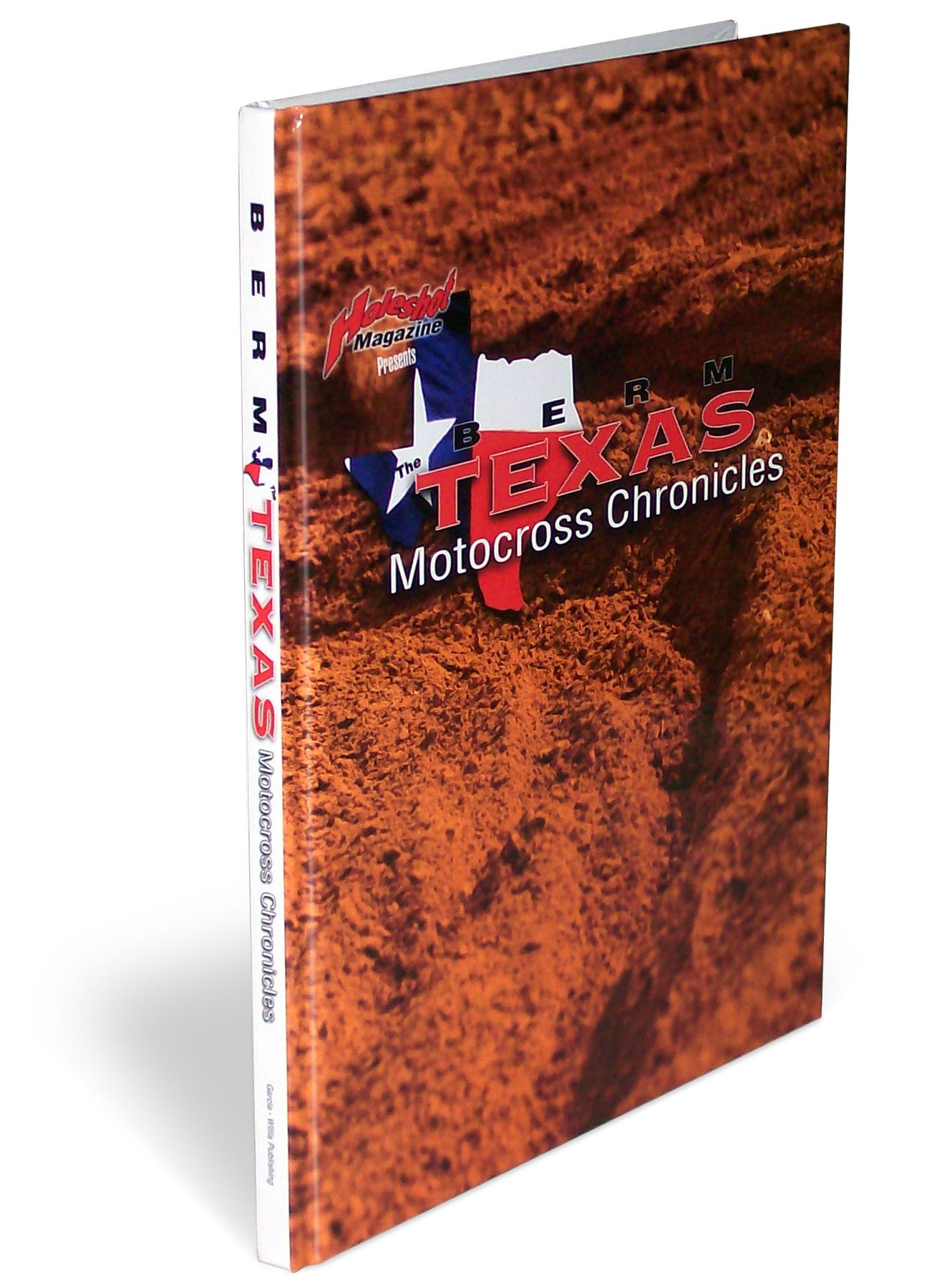 A picture of the BERM book at an angle on a white background.